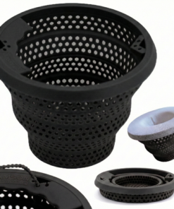 Pool Skimmer Filter | "The SAMSON" [BlackMAGIC Edition] | Epic Strength - Crack Proof - Collapsible | Water Cleaning Basket Filter [Patent Pending]
