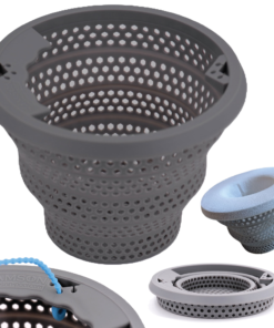 Pool Skimmer Filter | "The SAMSON" [Original] | Epic Strength - Crack Proof - Collapsible | Water Cleaning Basket Filter [Patent Pending]