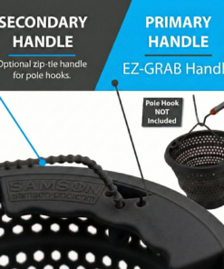 Alternative view of Pool Skimmer Filter | "The SAMSON" [BlackMAGIC Edition] | Epic Strength - Crack Proof - Collapsible | Water Cleaning Basket Filter [Patent Pending]